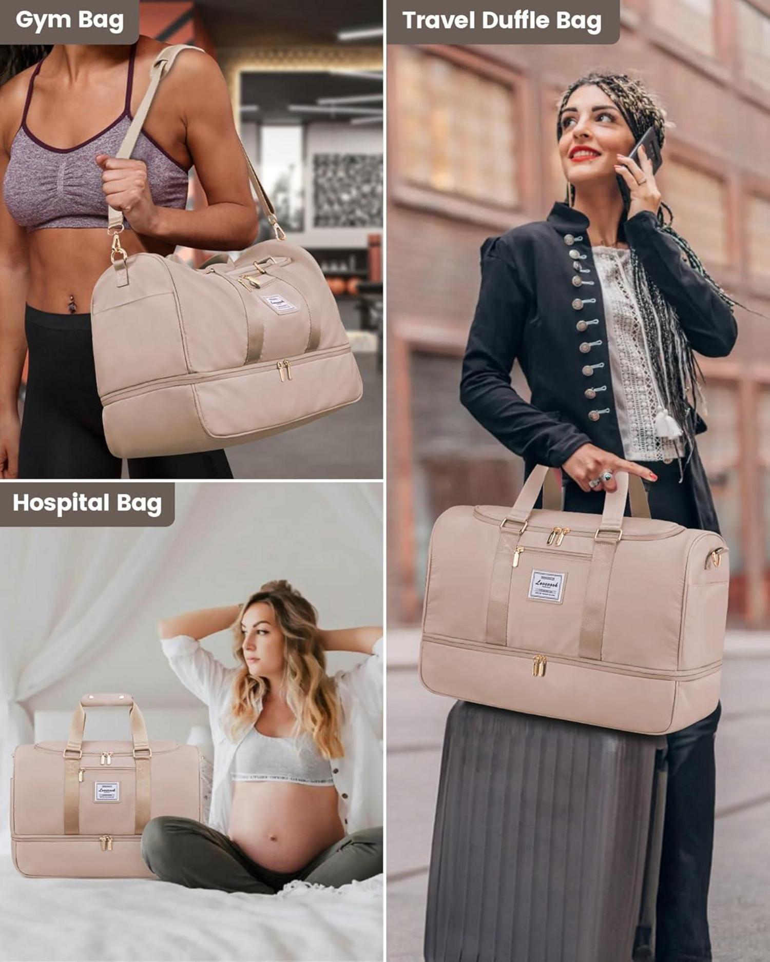 Sporttasche Reisetasche 50L mit Schuhfach und