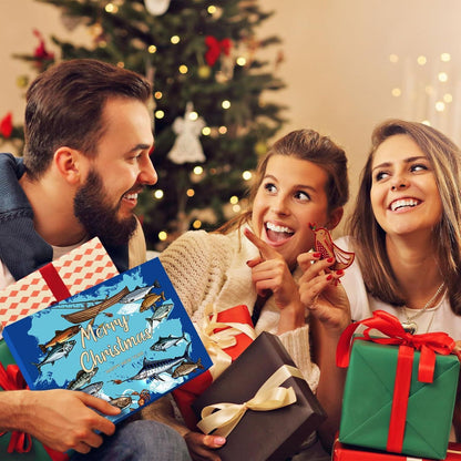 Angel Adventskalender 2024 Männer Jungs 24 Köder Set