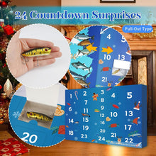 Angel Adventskalender 2024 Männer Jungs 24 Köder Set