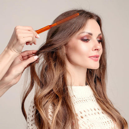 2er-Pack kleine Quiff-Lockenbürste für Föhnwellen & Locken