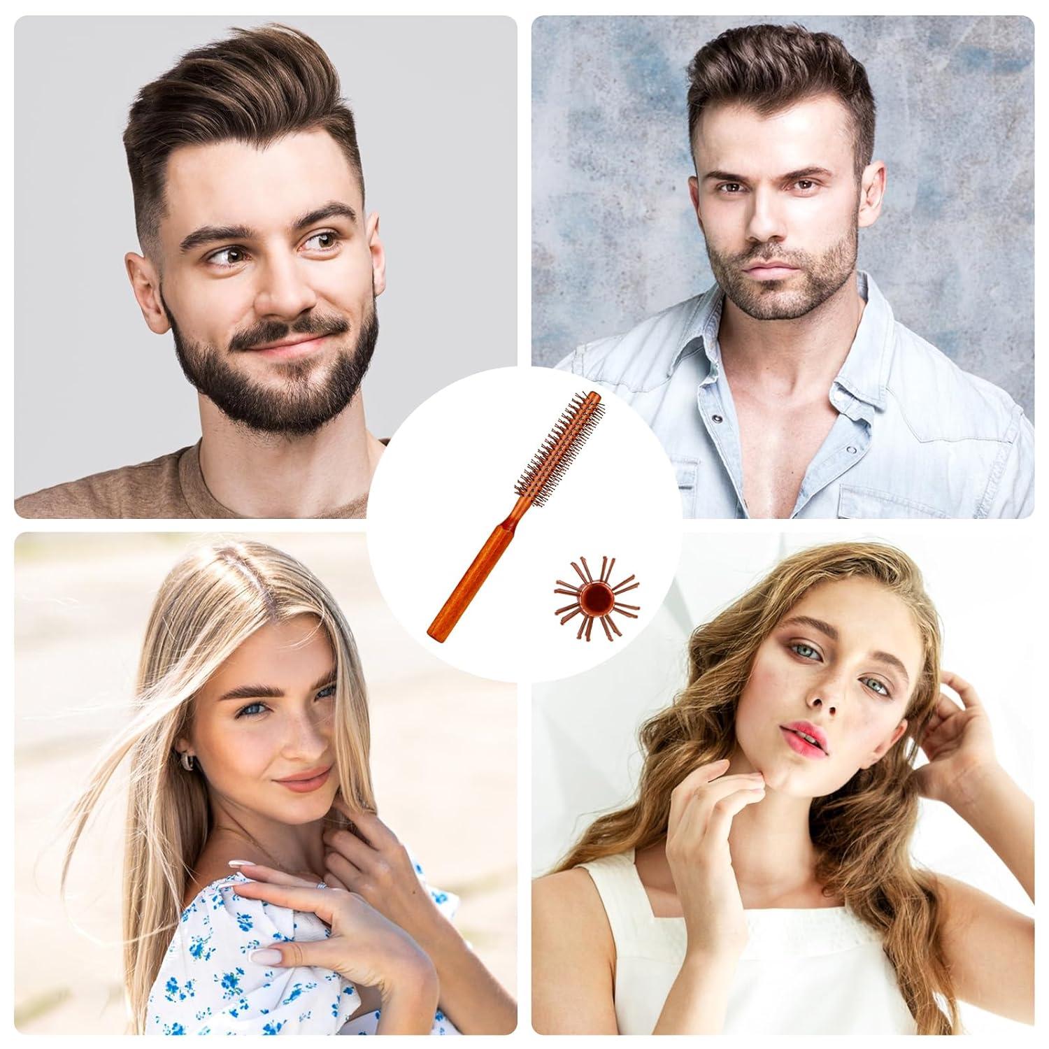 2er-Pack kleine Quiff-Lockenbürste für Föhnwellen & Locken