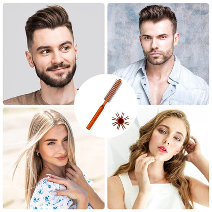 2er-Pack kleine Quiff-Lockenbürste für Föhnwellen & Locken