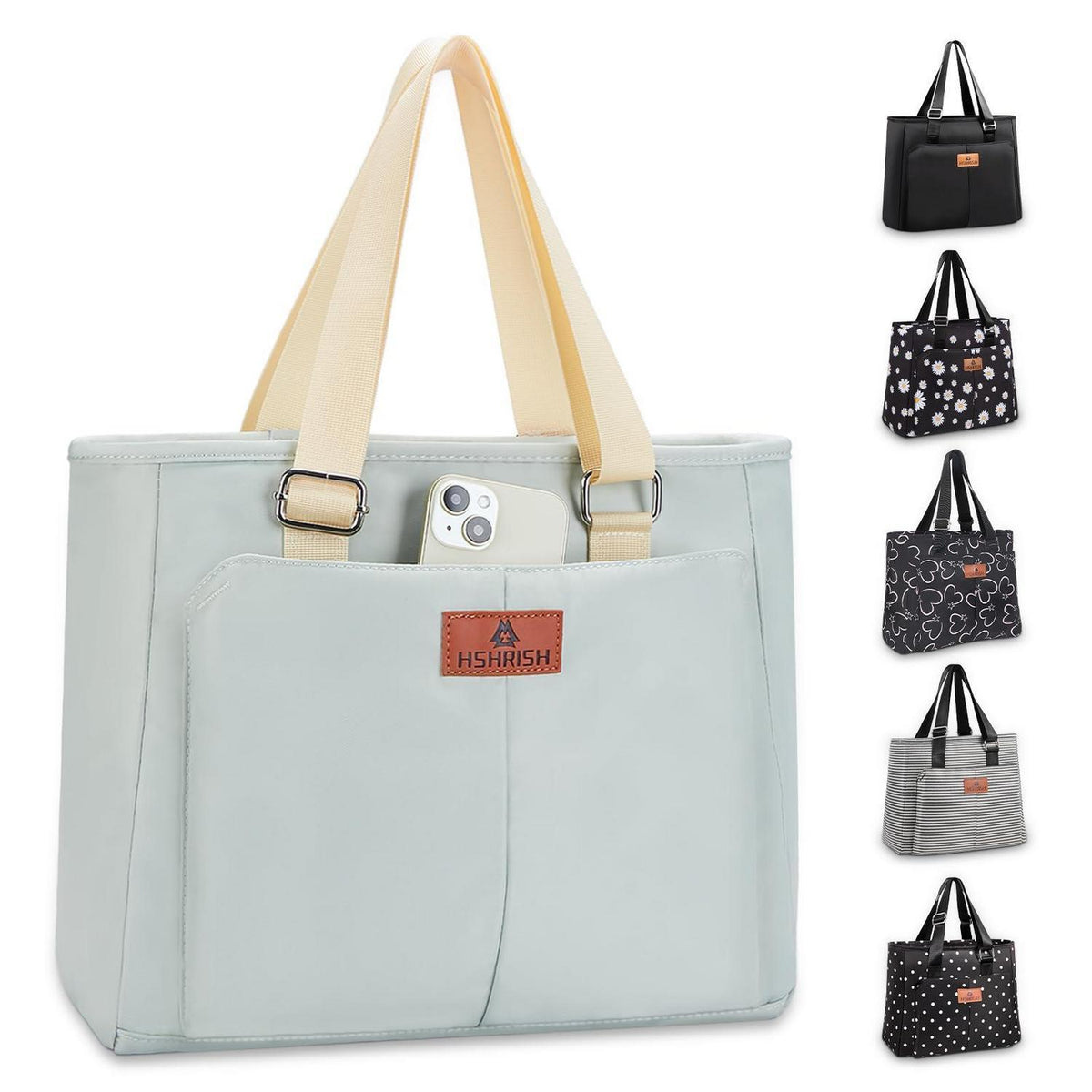 Lunchtasche isoliert 15L – Grün für Arbeit, Picknick & Reisen