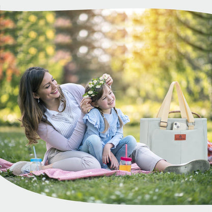 Lunchtasche isoliert 15L – Grün für Arbeit, Picknick & Reisen