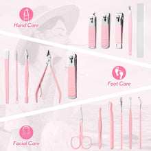 Professionelles Nagelpflegeset 12-teilig für Damen