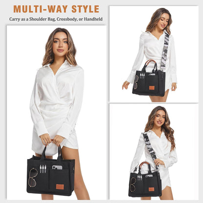 Große Canvas Tasche Damen Handtasche Umhängetasche Tote Bag