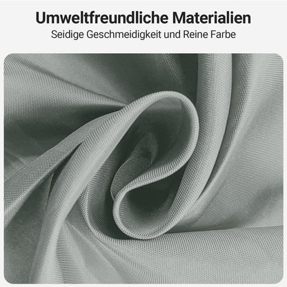 Duschvorhang 180x190cm Grau, Wasserabweisend, Waschbar, Beschwerter Saum, Antischimmel Textil