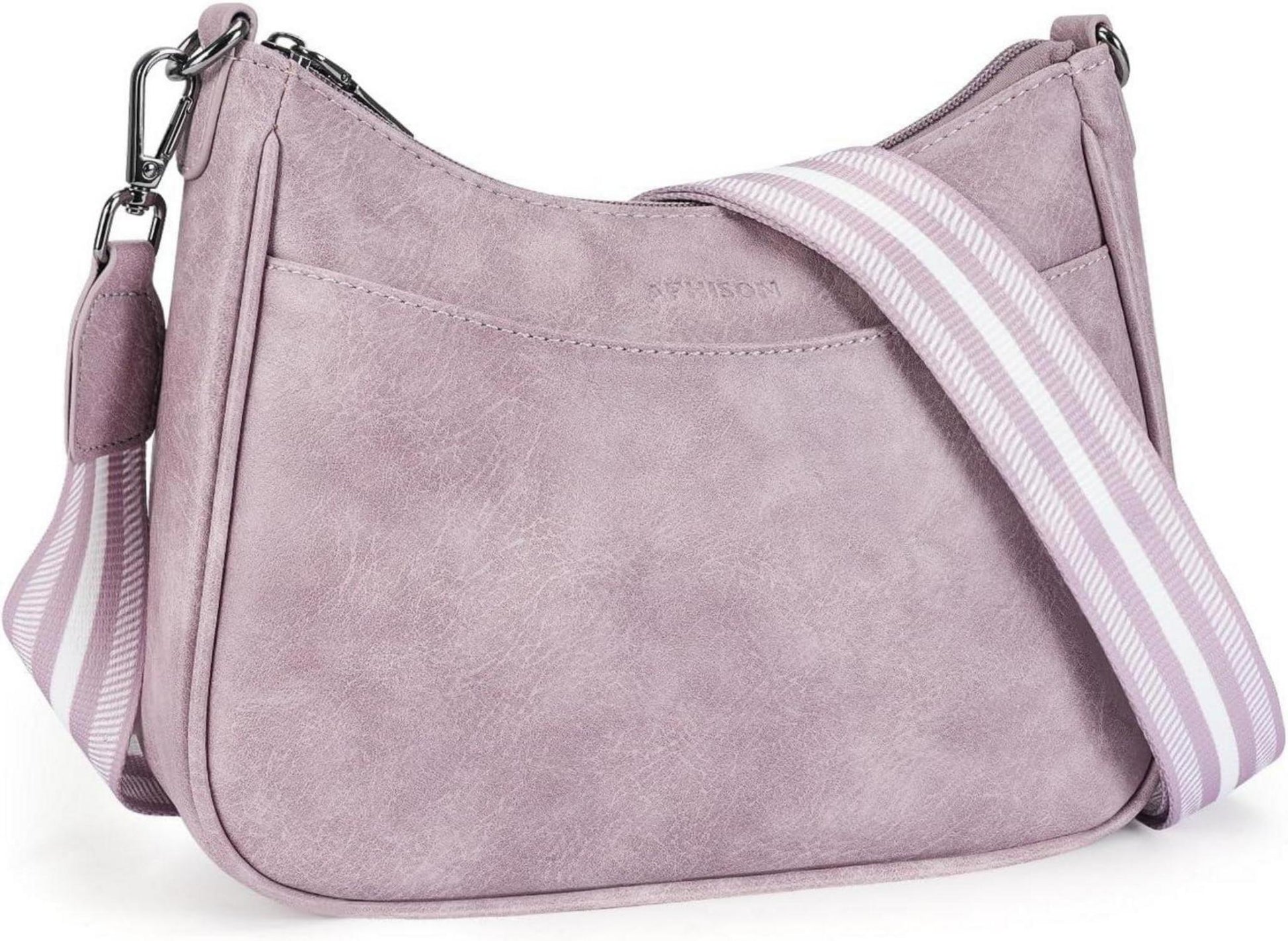 APHISON Crossbody Bag blau Damen veganem Leder Schultertasche