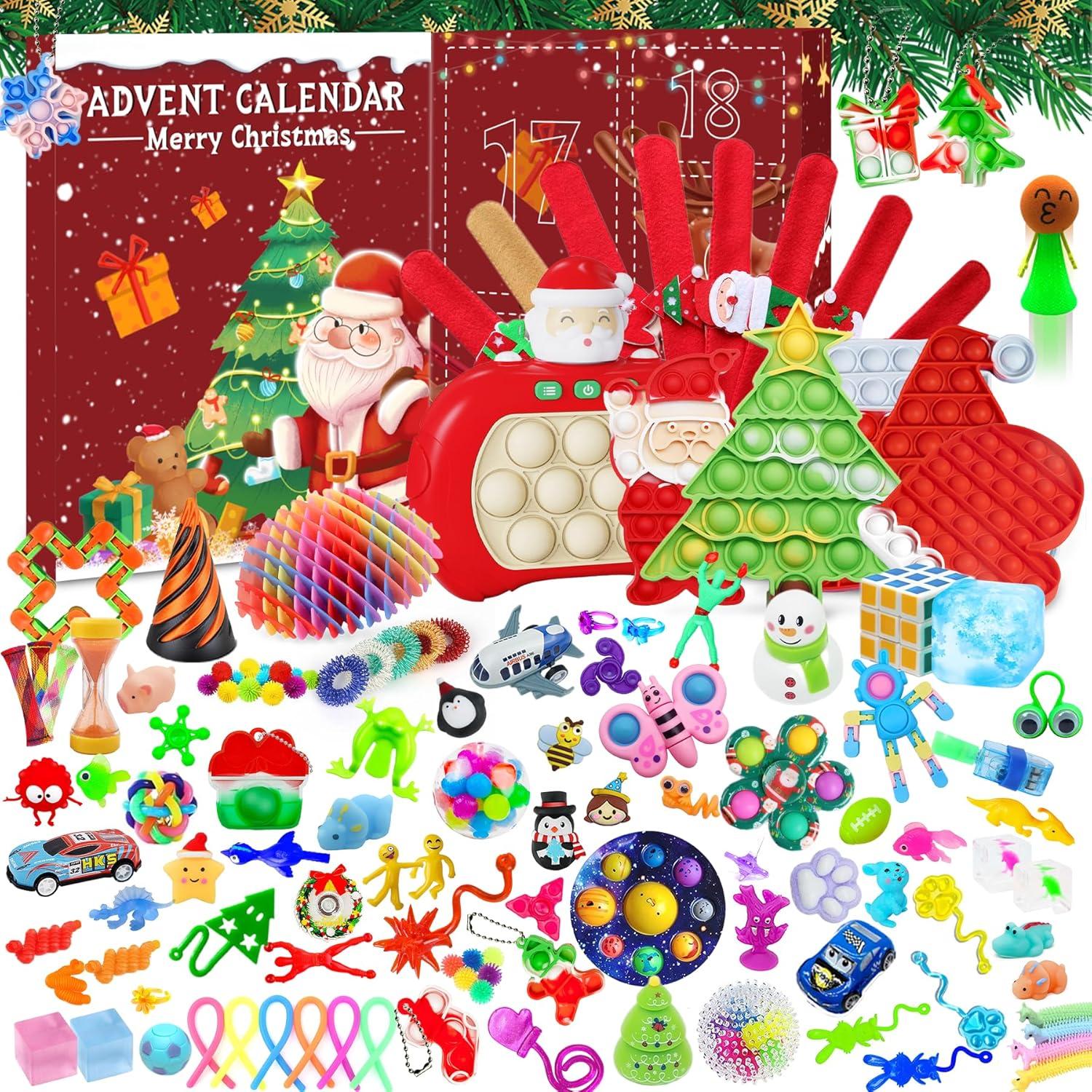Fidget Adventskalender 2024 für Kinder - Überraschung Spielzeug