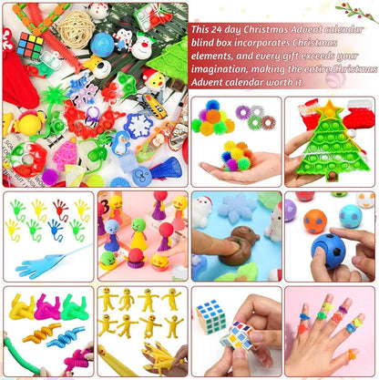 Fidget Adventskalender 2024 für Kinder - Überraschung Spielzeug