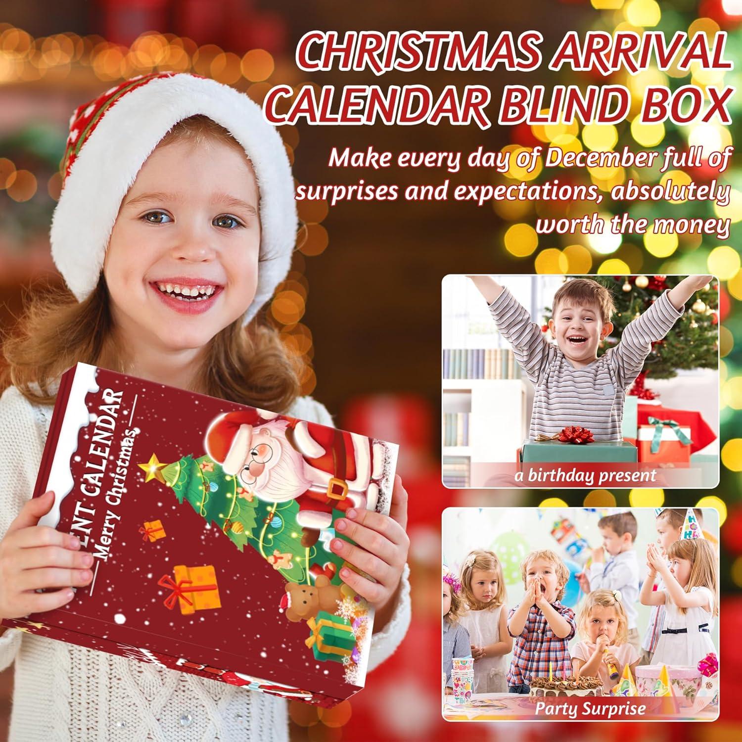Fidget Adventskalender 2024 Surprise Toy Stress Relief Calendar