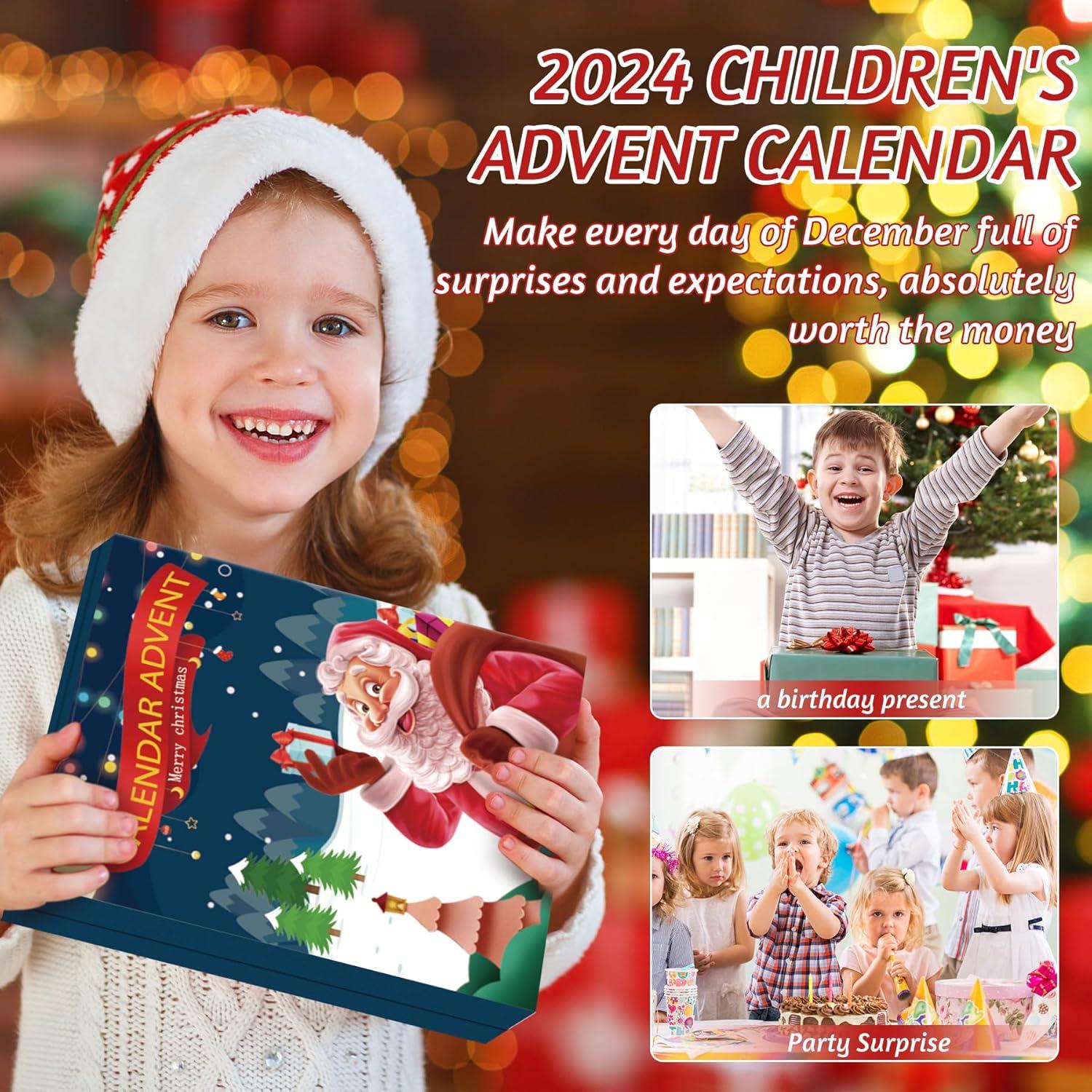 Fidget Adventskalender 2024 Weihnachten Party Toy Sensory Surprise