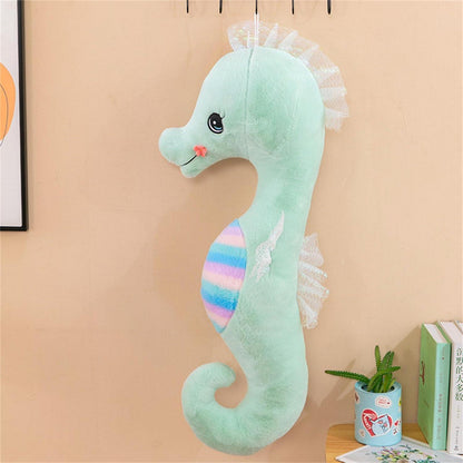 Seepferdchen Kuscheltier 50 cm - Weiches Plüschtier Geschenk für Kinder