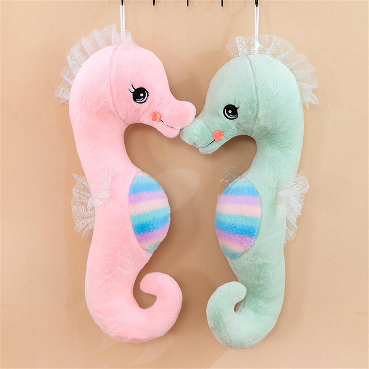 Seepferdchen Kuscheltier 50 cm - Weiches Plüschtier Geschenk für Kinder