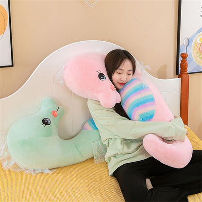 Seepferdchen Kuscheltier 50 cm - Weiches Plüschtier Geschenk für Kinder
