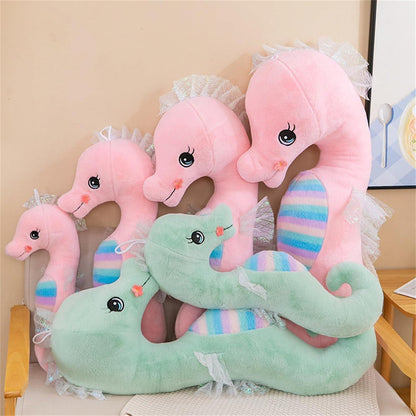 Seepferdchen Kuscheltier 50 cm - Weiches Plüschtier Geschenk für Kinder