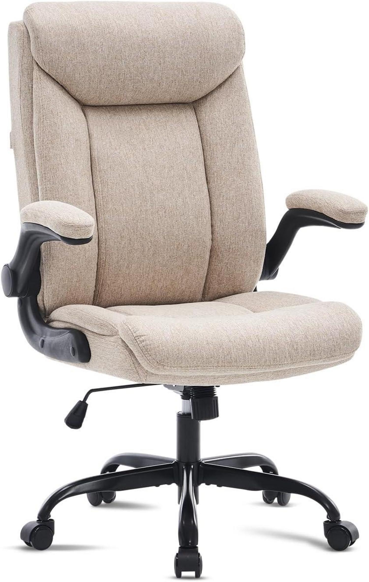 Ergonomischer Bürostuhl mit höhenverstellbaren Armlehnen und