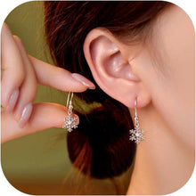 925 Sterling Silber Weihnachts Ohrringe Hypoallergen Tropfen