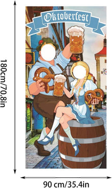 Oktoberfest Deko Set | Foto Requisit Banner | Bayerische