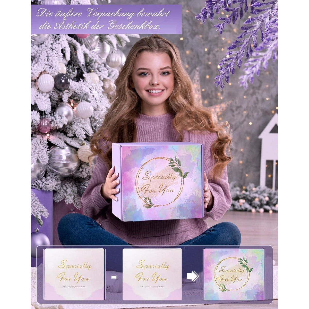 Entspannungs-Geschenkset für Frauen – Bad & Wellness mit Thermobecher