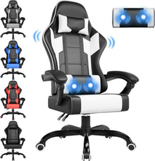 Ergonomischer Gaming Stuhl mit Massage-Funktion und 150kg Kapazität