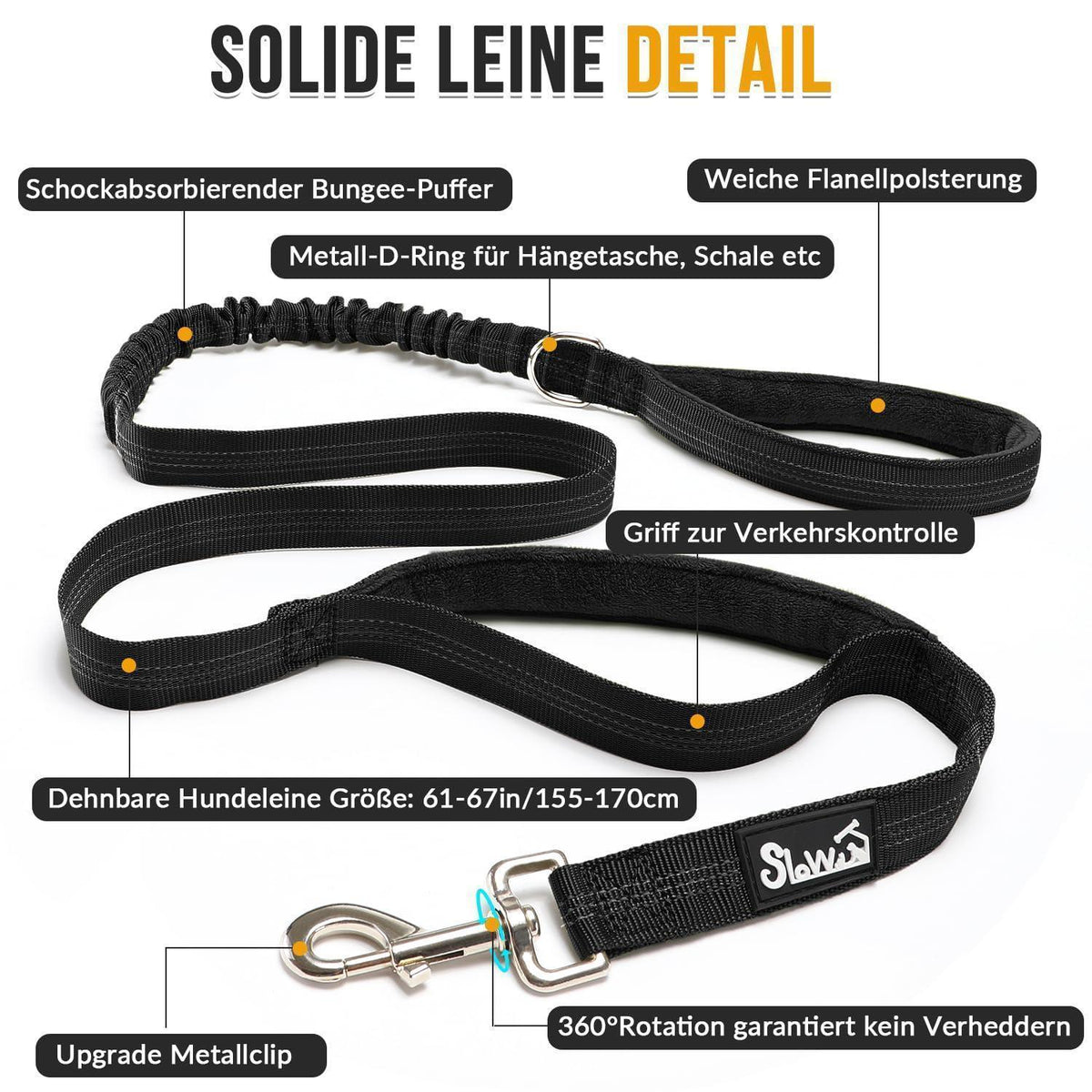 Hundegeschirr Fleece XL mit Leine – 360° Drehung & Reflektierend