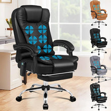 Ergonomischer Bürostuhl mit Massagefunktion und Lordosenstütze