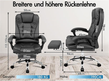 Ergonomischer Bürostuhl mit