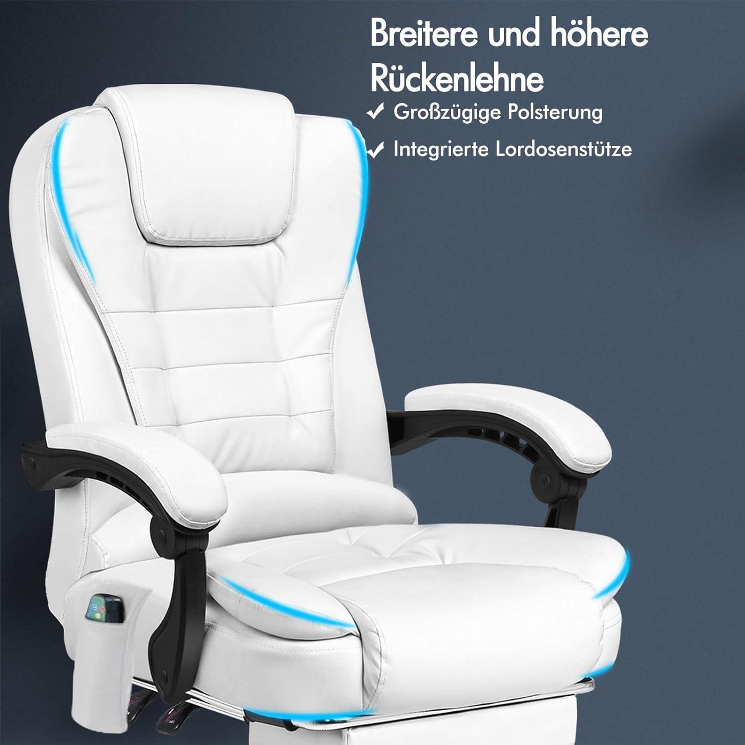 Ergonomischer Bürostuhl mit Massagefunktion und