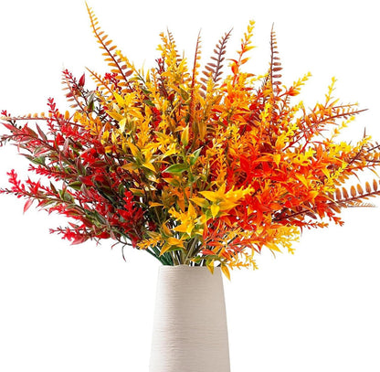 Künstliche Herbstblumensträuße 8er Set Herbstdeko Innen Außen