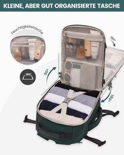 Handgepäck Rucksack 40x20x25 Flugzeug Cabin Bag 14 Zoll Laptop