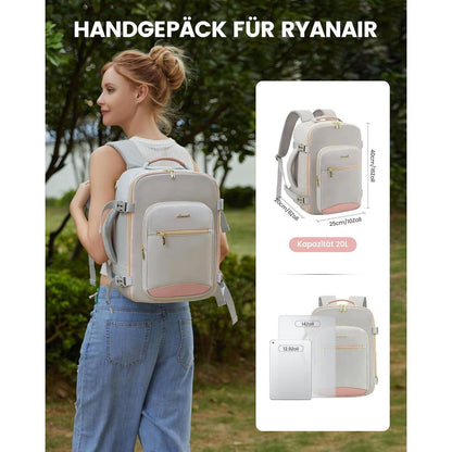 Handgepäck Rucksack 40x20x25, Reiserucksack für 14 Zoll