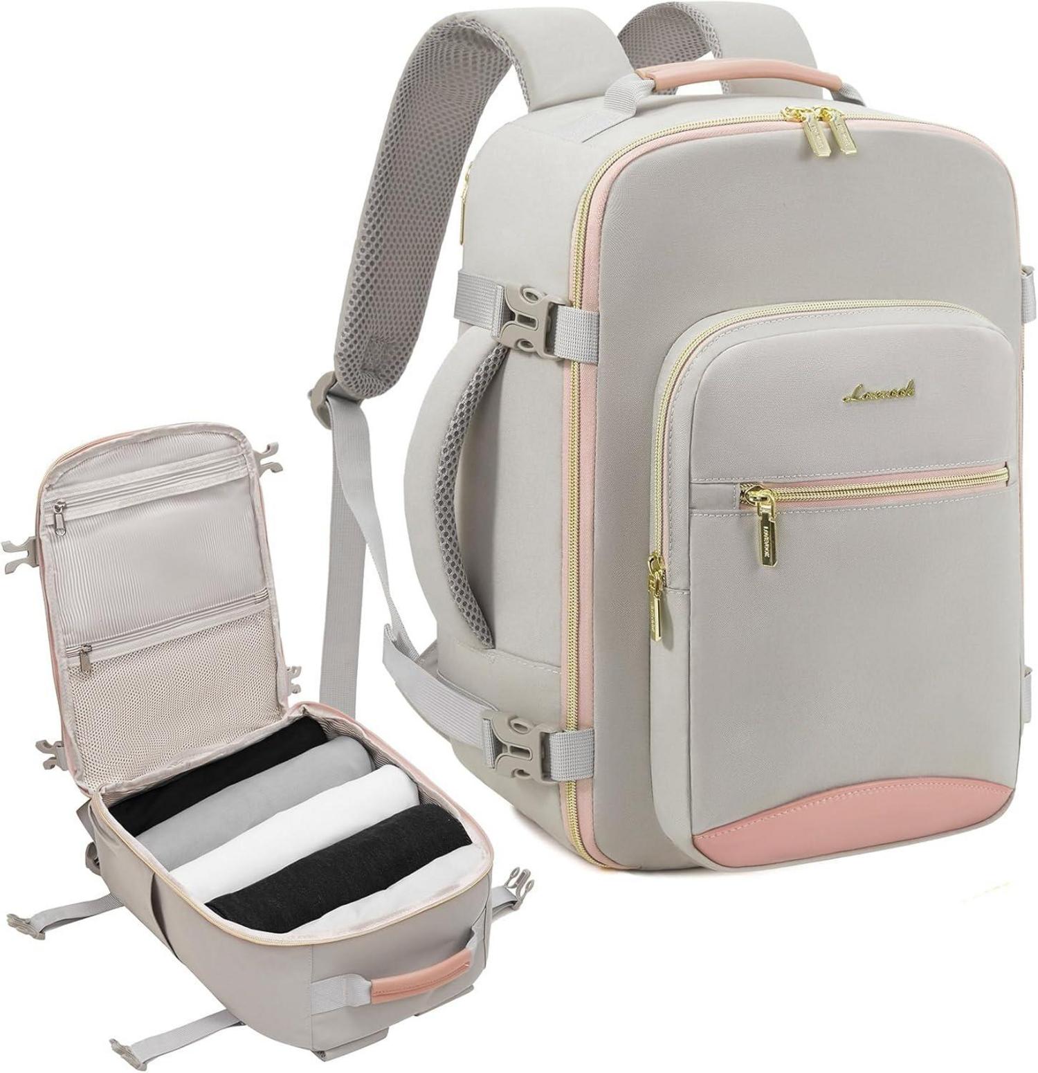 Handgepäck Rucksack 40x20x25 für 14 Zoll Laptop, Reiserucksack, Cabin