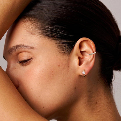 EXGOX Silber 925 Ohrringe Set für Damen Hypoallergen Goldene Ohrstecker 3Paar