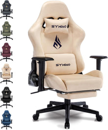 Gaming Stuhl Atmungsaktiver Bürostuhl Pelz-Weich Ergonomisch