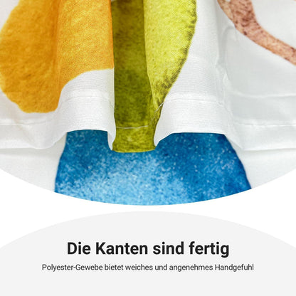 Lerores Duschvorhang 180x160cm Bunter Baum Wasserdicht Polyester Stoff 180 x 160