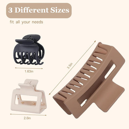 Kleine Haarklammer Set 8pcs - Damen Mädchen Haarspangen 2 Stile