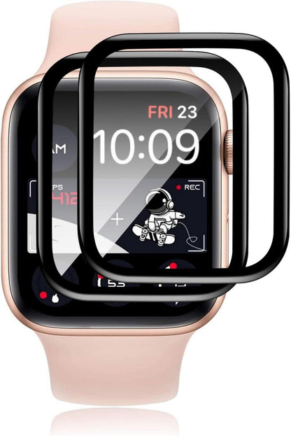 2er Pack Panzerglas Displayschutz für Apple Watch 40mm