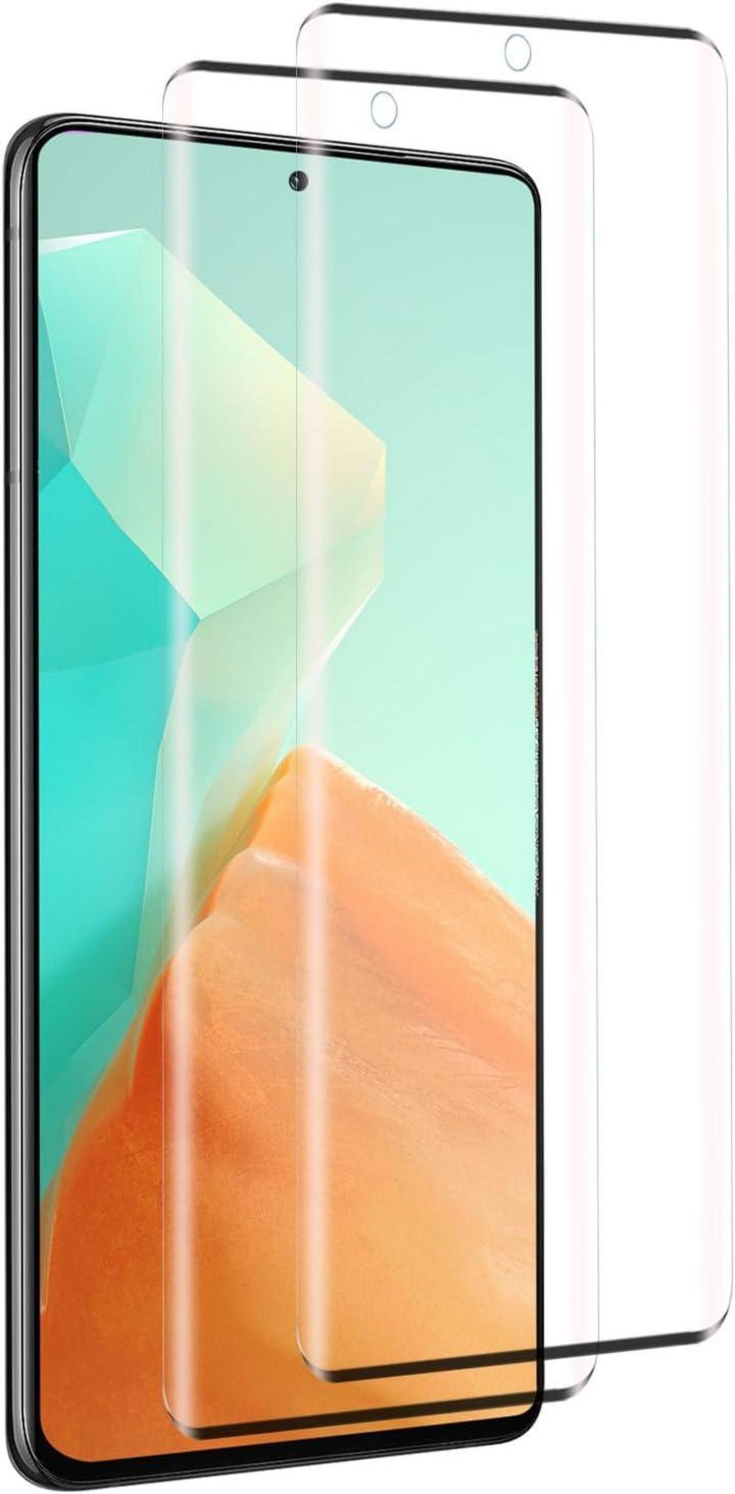 Schutzfolie Panzerglas Samsung Galaxy S21 Ultra 2 Stück