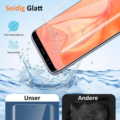 Panzerfolie Samsung Galaxy S9 Schutzglas 2er Set 9H Kratzfest Folie