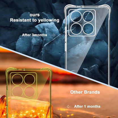 Silikon Hülle + Panzerglas Schutzfolie für Xiaomi 14T Pro 2 Stück