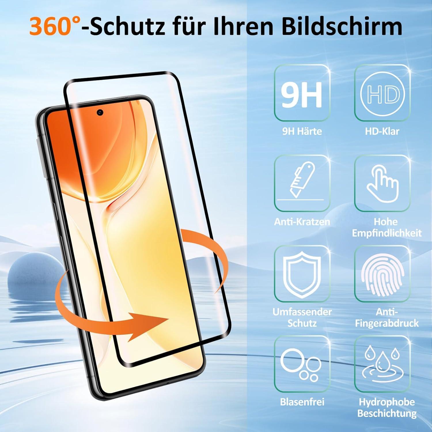 Schutzfolie Panzerglas Google Pixel 8 Pro Kameraschutz