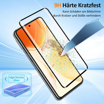 Google Pixel 8 Pro Panzerglas Schutzfolie 2 Stk. Kratzfest, Blasenfrei, 9H Gehärtet, Kamera-Schutz