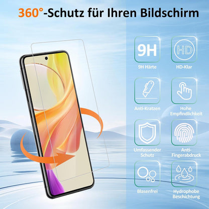 Panzerfolie für Google Pixel 8, 2er Pack Display Schutzfolie