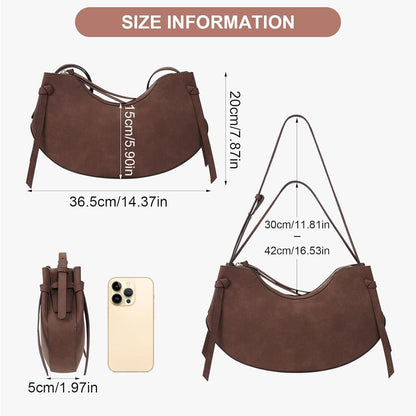 Handtasche Kunstleder Groß Shopper Schwarz Verstellbarer