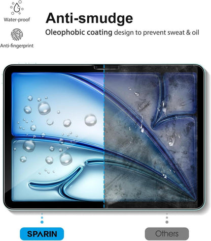 Panzer Schutz Glas für iPad Air 11 Zoll 2024 (M2), 3 Stück