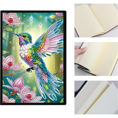Diamant Painting Notizbuch A5 Blanko – Tagebuch & Skizzenbuch
