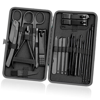 Professionelles Maniküre Set 24-teilig Nagelset Edelstahl Pediküre Set