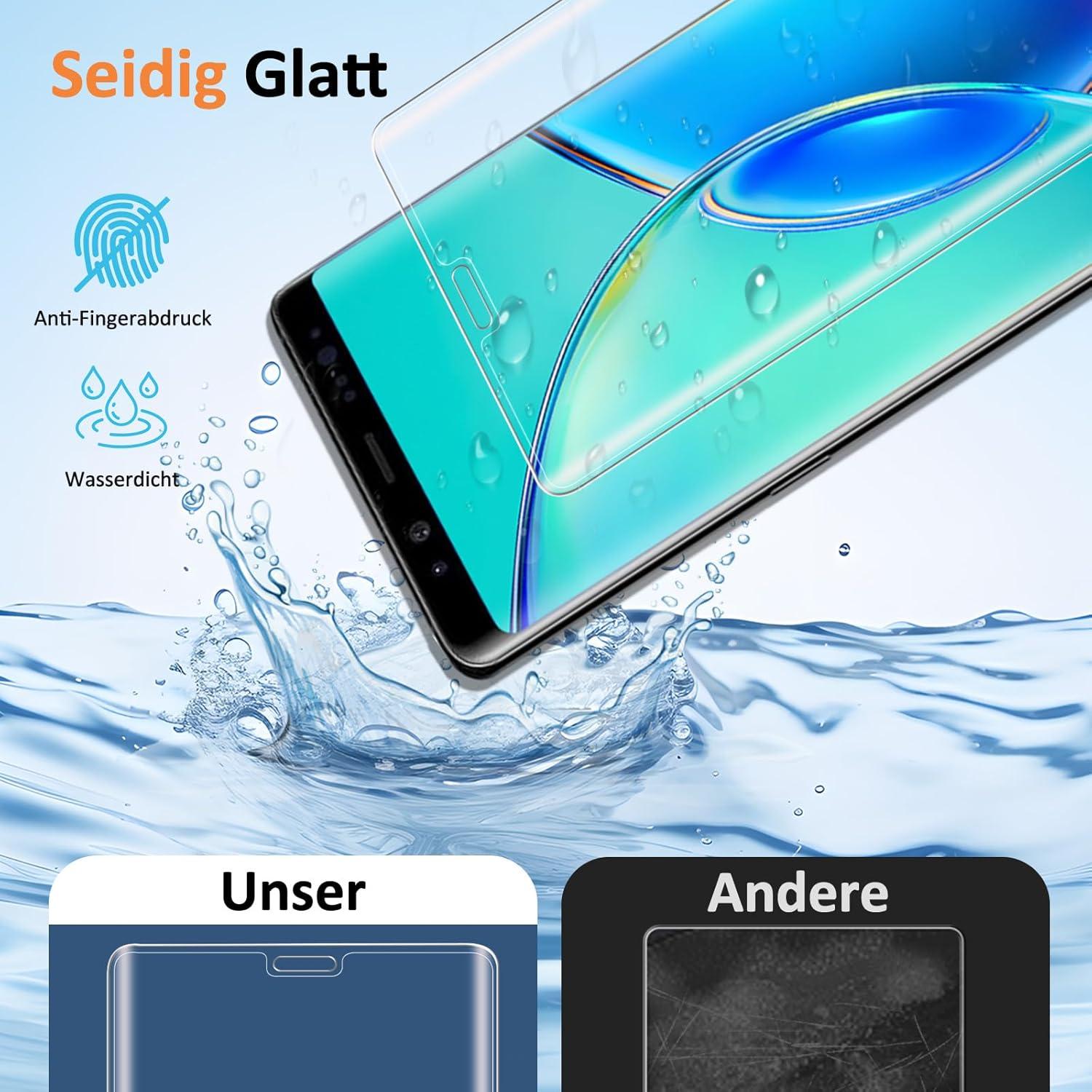 2x Panzerglas Samsung Galaxy Note 9 Displayschutzfolie 9H Ultra Clear