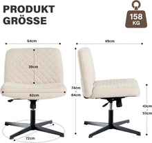 Ergonomischer Schreibtischstuhl ohne